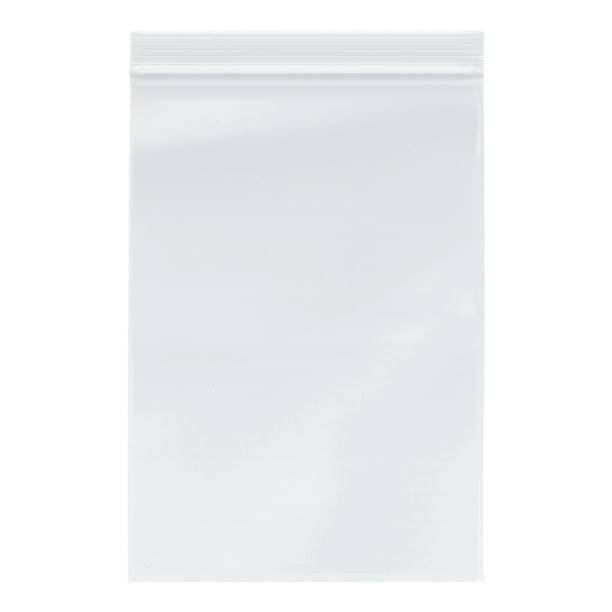 100 6x9" Clear Ziplock Bags 6-Mil EXTRA HEAVY-DUTY Reclosable Plastic Zipper Top
